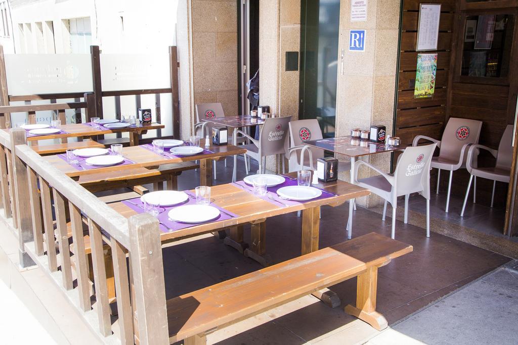 Pension Restaurante Casa Camino Palas de Rei Bagian luar foto